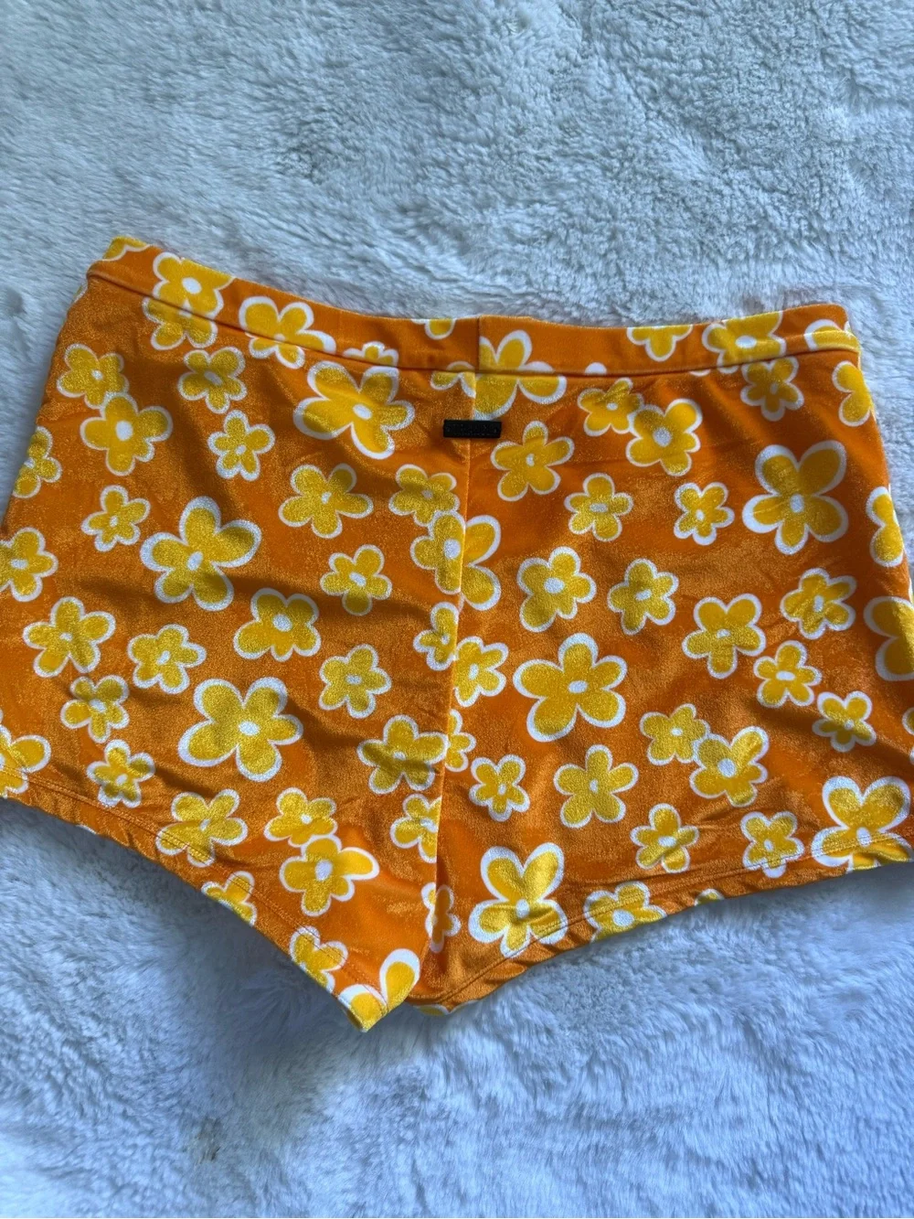NWOT triangl swimwear Velvet Pansy Boyshorts